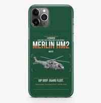 Thumbnail for Leonardo AW101 Merlin HM2 design on dark green magsafe iphone case, for iPhone Pro Max