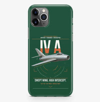Thumbnail for Dassault Mystère IV A design on dark green magsafe iphone case, for iPhone Pro Max