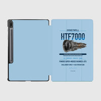 Thumbnail for HTF7000 design on light blue samsung tablet tablet case
