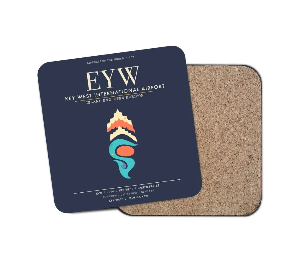 Key West International Airport EYW - Navy Blue