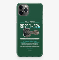 Thumbnail for RB211-524 Case ProMax design on dark green iphone case promax