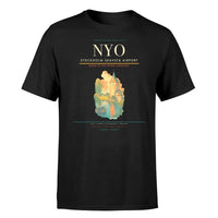 Thumbnail for Stockholm Skavsta Airport (NYO) T-Shirt single-side front print in Black | stockholm-skavsta-airport-nyo-double-side-t-shirt