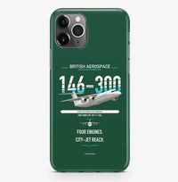 Thumbnail for BAe 146-300 design on dark green magsafe iphone case, for iPhone Pro Max