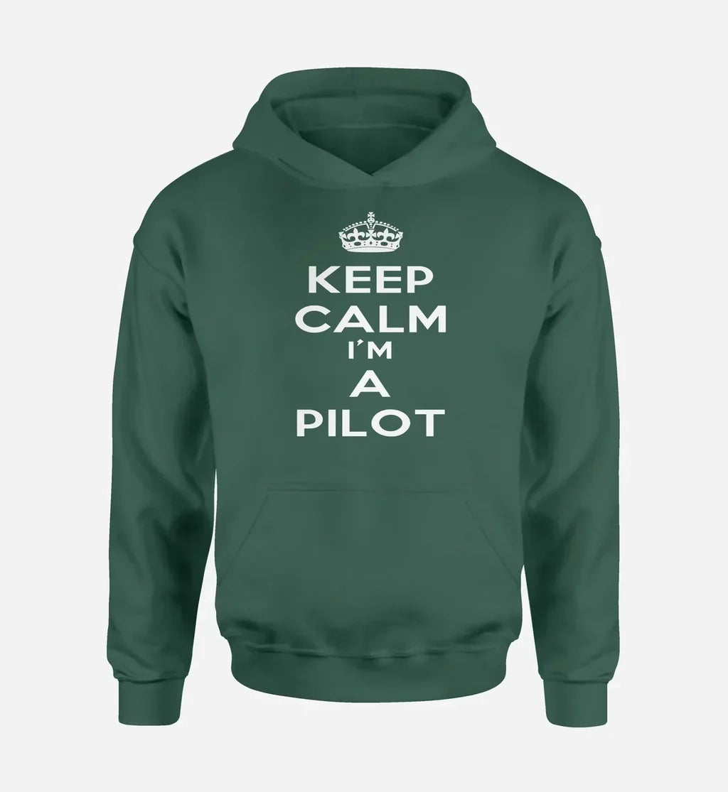 Keep Calm I'm A Pilot Hoodie - view 6