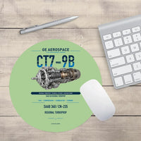 Thumbnail for CT7-9B design on light green round mouse pad
