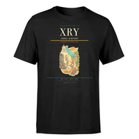Thumbnail for Jerez Airport (XRY) T-Shirt single-side front print in Black | jerez-airport-xry-double-side-t-shirt