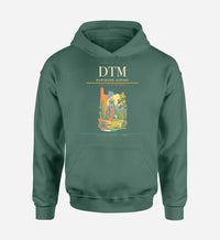 Thumbnail for Dortmund Airport (DTM) design on green hoodie single-side print