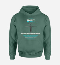 Thumbnail for Ascent AeroSystems Spirit design on green hoodie single side
