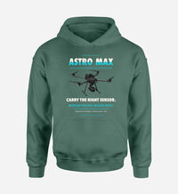 Thumbnail for Freefly Astro Max design on green hoodie single side