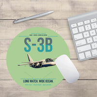 Thumbnail for S-3B Viking design on light green round mouse pad