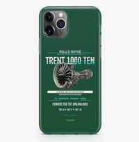 Thumbnail for TRENT 1000 TEN Case ProMax design on dark green iphone case promax