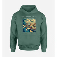 Thumbnail for VINTAGE G4198 - The Caribou Count - Premium Hoodie design on green premium