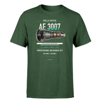 Thumbnail for AE 3007 design on dark green single side