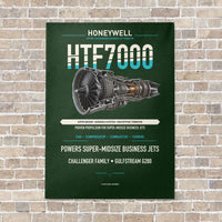 Thumbnail for HTF7000 vertical canvas print - no frame - dark green background