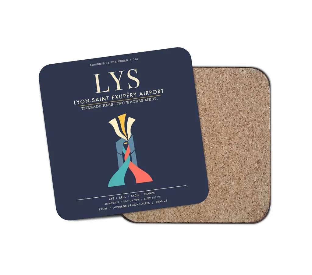 Lyon-Saint Exupery Airport LYS - Navy Blue