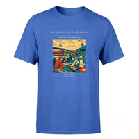 Thumbnail for VINTAGE G4487 - The Vintage Fly-In Breakfast - Premium T-Shirt design on blue premium t shirt