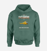 Thumbnail for Bristol Sycamore HR14 design on green double-side hoodie, single-side print