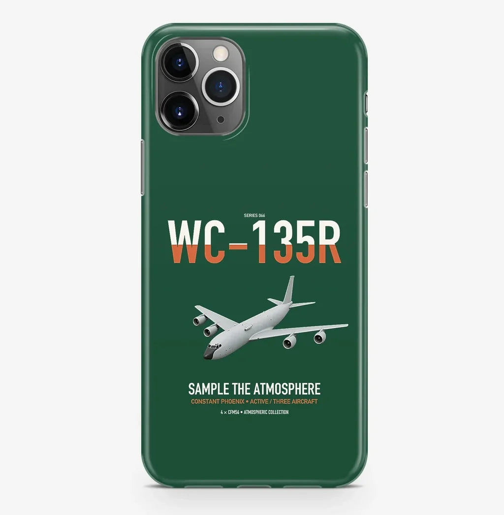 WC-135R Constant Phoenix design on dark green magsafe iphone case, for iPhone Pro Max