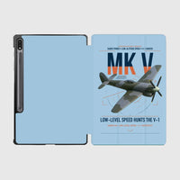 Thumbnail for Hawker Tempest Mk V design on light blue samsung tablet tablet case