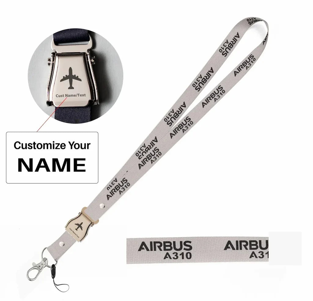 Airbus A310 & Text lanyard - view 31