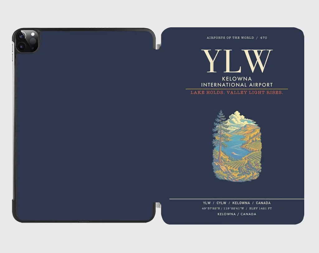 Kelowna International Airport YLW - Navy Blue