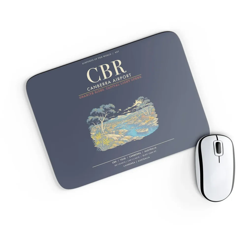 Canberra Airport CBR - Navy Blue
