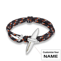 Thumbnail for Customisable Thinner & Small Airplane Bracelet - view 23