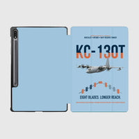 Thumbnail for KC-130T NP2000 design on light blue samsung tablet tablet case
