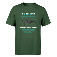 Thumbnail for Parrot ANAFI USA design on dark green single side