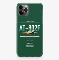 Thumbnail for Air Tractor AT-802F design on dark green magsafe iphone case, for iPhone Pro Max
