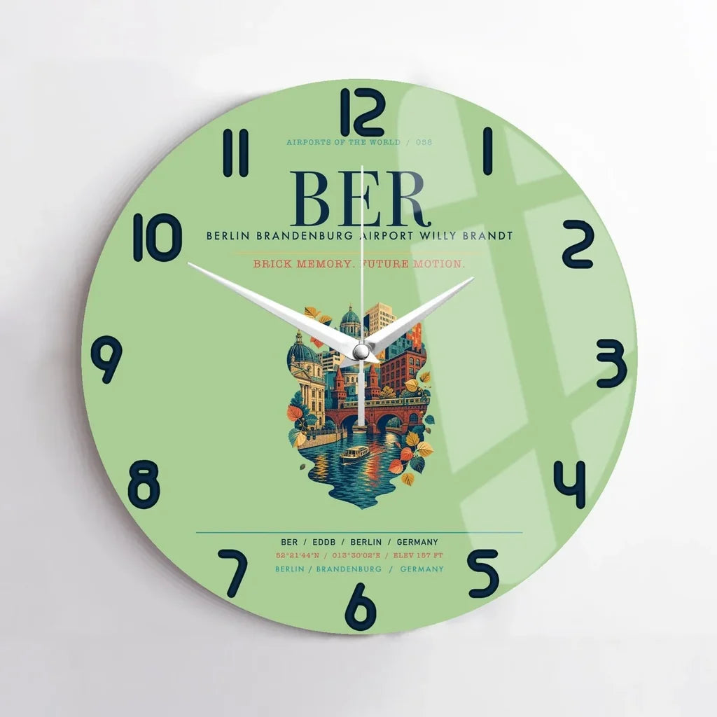 Berlin Brandenburg Airport Willy Brandt BER - Green