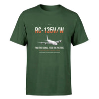 Thumbnail for RC-135V W Rivet Joint design on dark green double-side t-shirt, single-side print