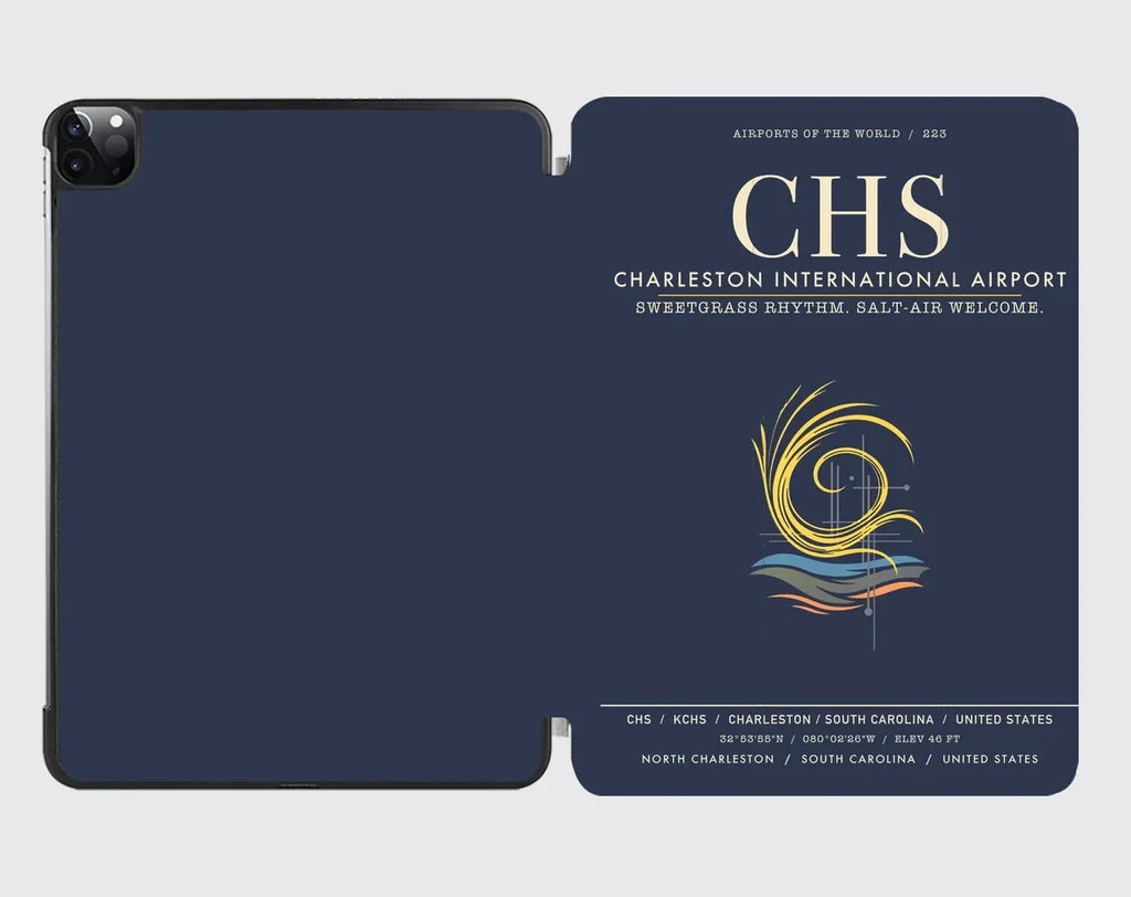 Charleston International Airport CHS - Navy Blue