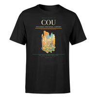 Thumbnail for Columbia Regional Airport (COU) T-Shirt single-side front print in Black | columbia-regional-airport-cou-double-side-t-shirt