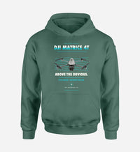 Thumbnail for DJI Matrice 4T design on green hoodie single side