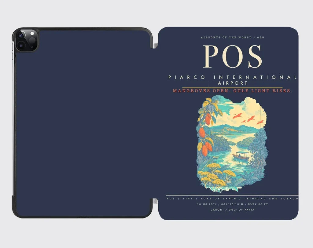 Piarco International Airport POS - Navy Blue