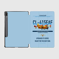 Thumbnail for Canadair CL-415EAF design on light blue samsung tablet tablet case