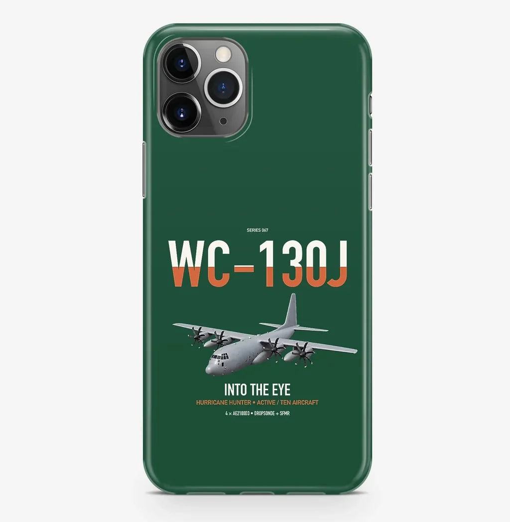 WC-130J Hurricane Hunter design on dark green magsafe iphone case, for iPhone Pro Max