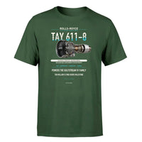 Thumbnail for TAY 611-8 design on dark green single side
