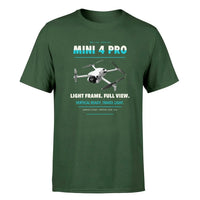 Thumbnail for DJI Mini 4 Pro design on dark green single side