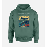 Thumbnail for VINTAGE G4152 - The River Of Lights - Premium Hoodie design on green premium
