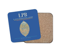 Thumbnail for El Alto International Airport LPB Coaster 1-Piece - Blue