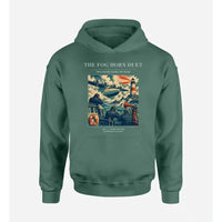 Thumbnail for VINTAGE G4437 - The Fog Horn Duet - Premium Hoodie design on green premium