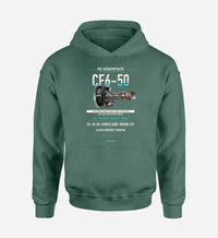 Thumbnail for CF6-50 design on green hoodie single side