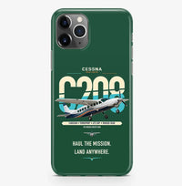 Thumbnail for Cessna 208 Caravan design on dark green magsafe iphone case, for iPhone Pro Max