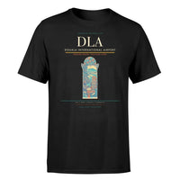 Thumbnail for Douala International Airport (DLA) T-Shirt single-side front print in Black | douala-international-airport-dla-double-side-t-shirt