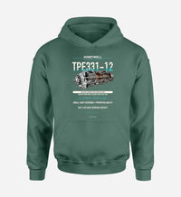 Thumbnail for TPE331-12 design on green hoodie single side