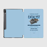 Thumbnail for CATALYST design on light blue samsung tablet tablet case