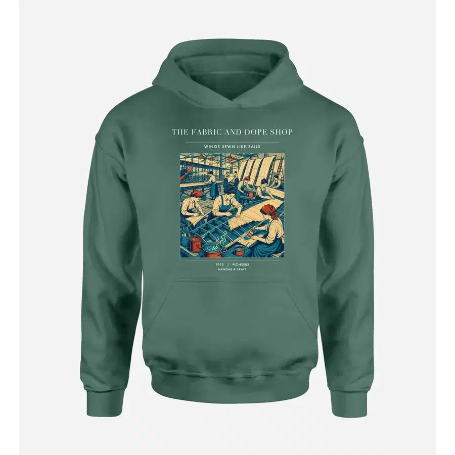VINTAGE G4168 - The Fabric And Dope Shop - Premium Hoodie design on green premium