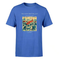 Thumbnail for VINTAGE G4355 - The Snow Drift Dig-Out - Premium T-Shirt design on blue premium t shirt